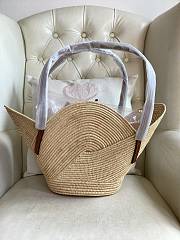 Loewe Petal Basket Bag Natural 46x24.5x13cm - 3