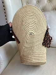 Loewe Petal Basket Bag Natural 46x24.5x13cm - 5