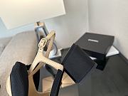 Chanel Camellia Slingback Pumps Beige 6cm - 6