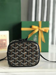 Goyard Petit Flot Mini Bucket Bag Black 17.5x12x10cm - 2
