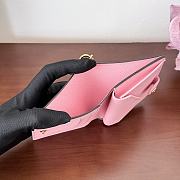 Louis Vuiton LV Charms Wallet Monogram Pink 10x9x2.5cm - 3