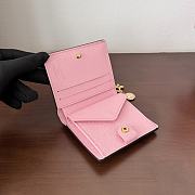 Louis Vuiton LV Charms Wallet Monogram Pink 10x9x2.5cm - 2