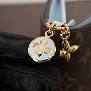Louis Vuiton LV Charms Wallet Monogram Blue 10x9x2.5cm - 5