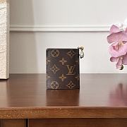 Louis Vuiton LV Charms Wallet Monogram Blue 10x9x2.5cm - 4