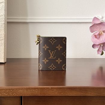 Louis Vuiton LV Charms Wallet Monogram Green 10x9x2.5cm