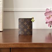 Louis Vuiton LV Charms Wallet Monogram Green 10x9x2.5cm - 4