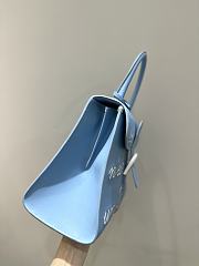 Delvaux L'Humour MM Black Blue 28x15x26cm - 6
