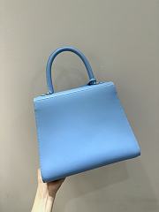Delvaux L'Humour MM Black Blue 28x15x26cm - 5