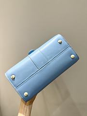 Delvaux L'Humour MM Black Blue 28x15x26cm - 3
