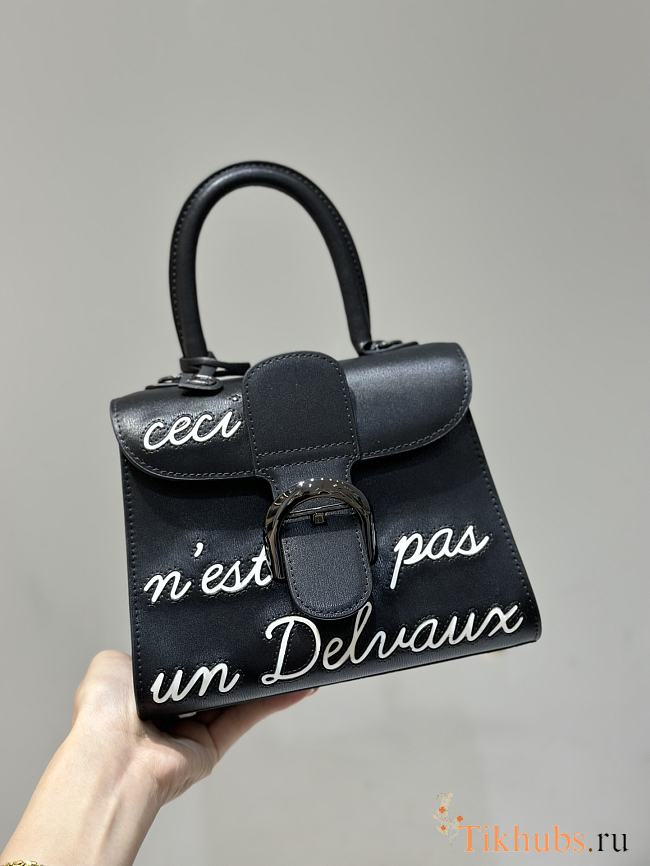 Delvaux L'Humour Black White 20cm - 1