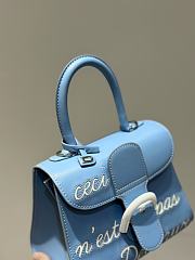 Delvaux L'Humour Blue 20cm - 5