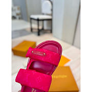 Louis Vuitton LV Pool Pillow Comfort Mule Framboise Red - 5