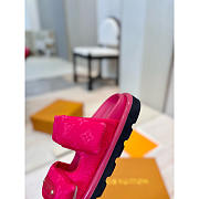 Louis Vuitton LV Pool Pillow Comfort Mule Framboise Red - 3