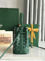 Goyard Petit Flot Mini Bucket Bag Green 17.5x12x10cm - 2