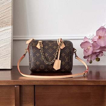 Louis Vuitton LV Speedy Chain 20 Brown 20x15x11cm