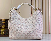 Louis Vuitton LV Carmel Mahina Bag Dream Cream 40x35x17cm - 1
