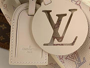 Louis Vuitton LV Carmel Mahina Bag Dream Cream 40x35x17cm - 6