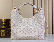 Louis Vuitton LV Carmel Mahina Bag Dream Cream 40x35x17cm - 4