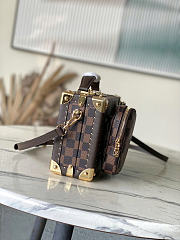 Louis Vuitton LV Sawagani Trunk Damier Bag 22x16x11cm - 6