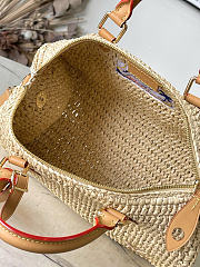Louis Vuitton LV Speedy Bandoulière 30 Raffia 34x22x19cm - 3