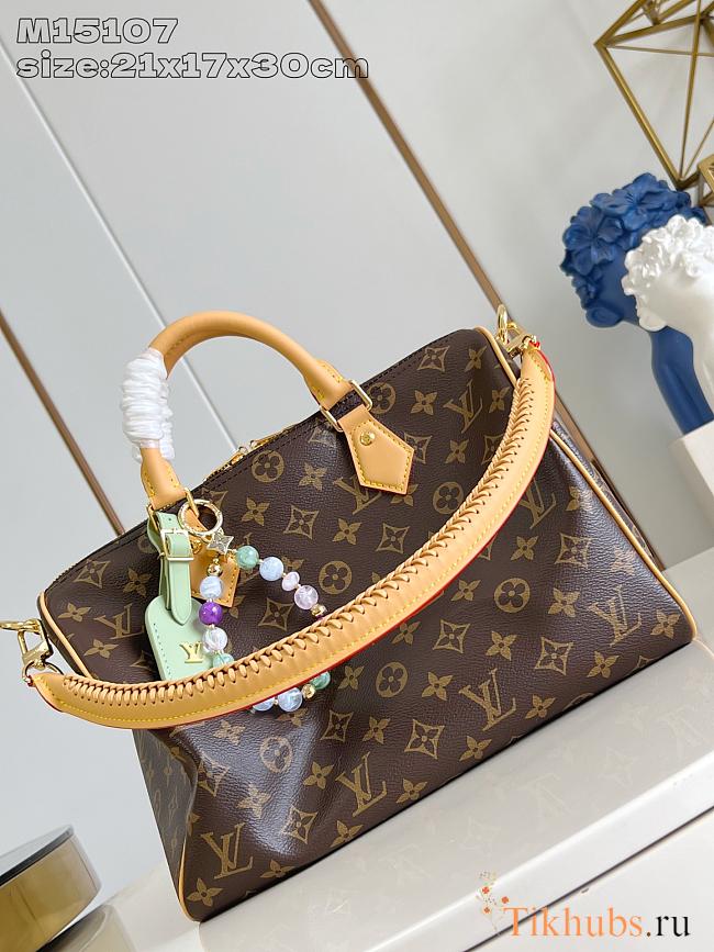 Louis Vuitton LV Speedy Soft 30 Lucky Monogram Green 30x21x17cm - 1