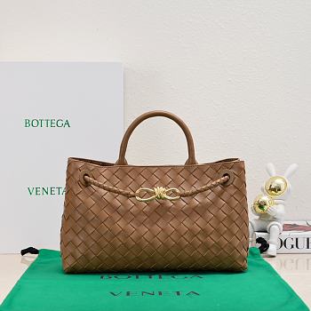 Bottega Veneta Small East/West Andiamo Light Brown 29x18x10cm