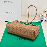 Bottega Veneta Small East/West Andiamo Light Brown 29x18x10cm - 5