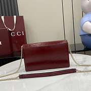 Gucci Dionysus Wallet On Chain Red 20x12.5x4.5cm - 6