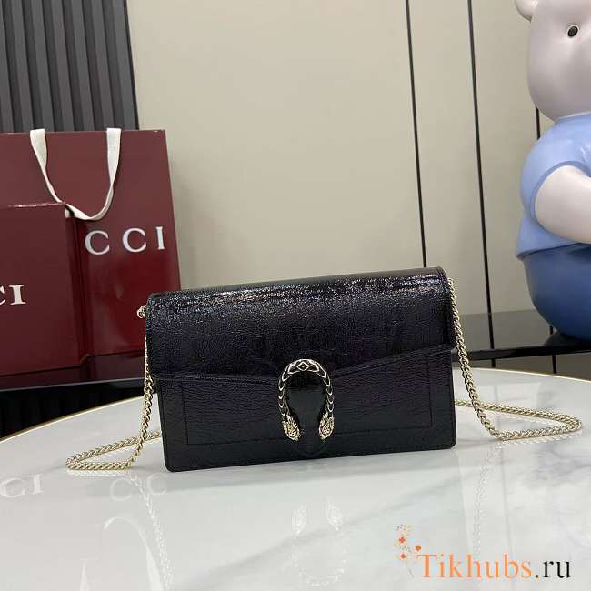 Gucci Dionysus Wallet On Chain Black 20x12.5x4.5cm - 1