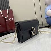 Gucci Dionysus Wallet On Chain Black 20x12.5x4.5cm - 5
