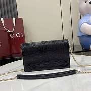 Gucci Dionysus Wallet On Chain Black 20x12.5x4.5cm - 4