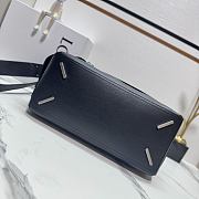 Loewe Large Puzzle Biker Bag Shiny Calfskin Black 33x21.5x14.7cm - 4
