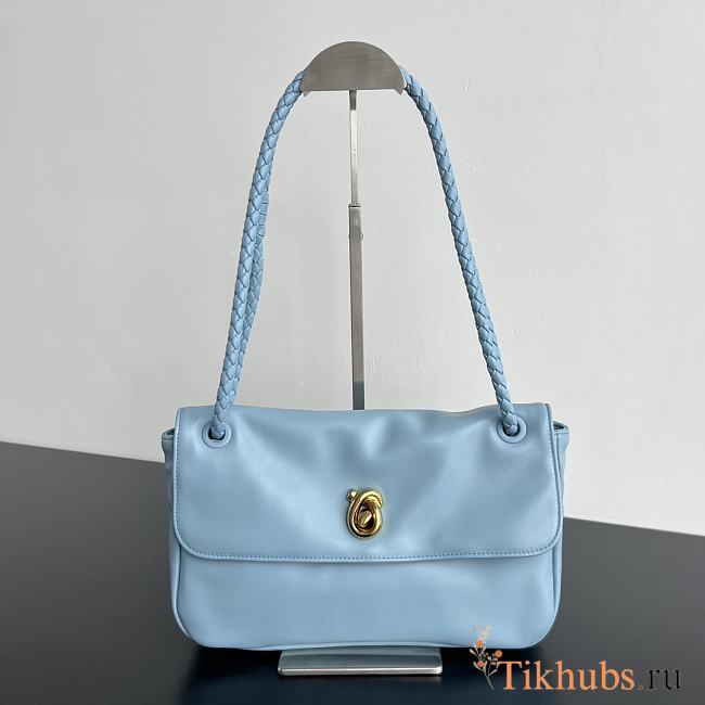 Bottega Veneta Madison Bag Blue 27x16x6cm - 1