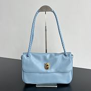 Bottega Veneta Madison Bag Blue 27x16x6cm - 1