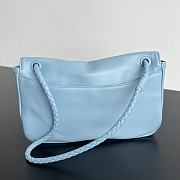Bottega Veneta Madison Bag Blue 27x16x6cm - 3