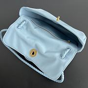 Bottega Veneta Madison Bag Blue 27x16x6cm - 2