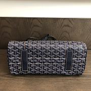 Goyard Rouette PM Tote Bag Navy Blue 30x22x14cm - 5