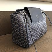 Goyard Rouette PM Tote Bag Navy Blue 30x22x14cm - 3