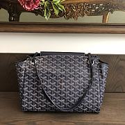 Goyard Rouette PM Tote Bag Navy Blue 30x22x14cm - 4