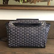 Goyard Rouette PM Tote Bag Navy Blue 30x22x14cm - 2