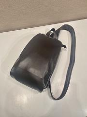 Prada Nappa Leather Backpack Dark Brown 32x18.5x11cm - 2