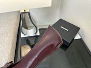 Chanel Camellia Ballet Red Wine Flat - 2