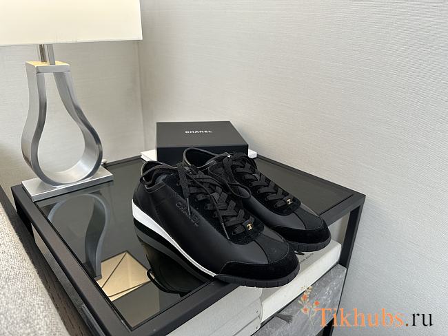 Chanel Trainer Black Sneaker - 1