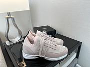 Chanel Knit Trainers Pink Sneaker - 1