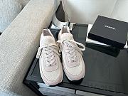 Chanel Knit Trainers Pink Sneaker - 3
