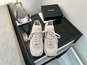 Chanel Knit Trainers Pink Sneaker - 2