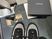 Chanel Knit Trainers Black Sneaker - 5