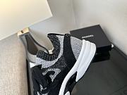 Chanel Knit Trainers Black Sneaker - 4