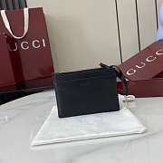 Gucci GG Marmont Zip Key Pouch Black 12x8.5cm - 5