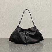 The Row Samia Bag Black Leather 47x30x8cm - 1